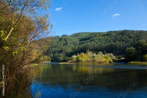 Río Nalón,,tramo bajo alrededor de Pravia, Asturias © JUAN CARLOS MUNOZ