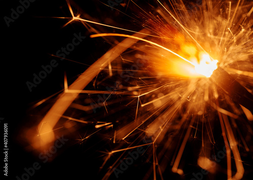 Wallpaper Mural sparkler on fire Torontodigital.ca