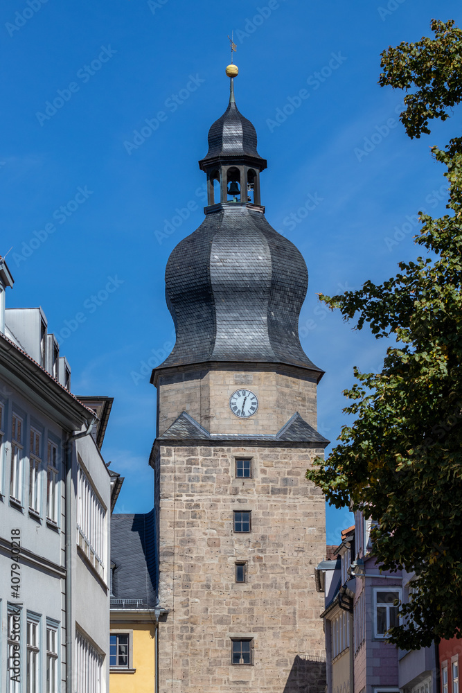 Historic city gate Spitaltor in the bavarian city Coburg, Bavaria Historic city gate Spitaltor in the bavarian city Coburg, Bavaria