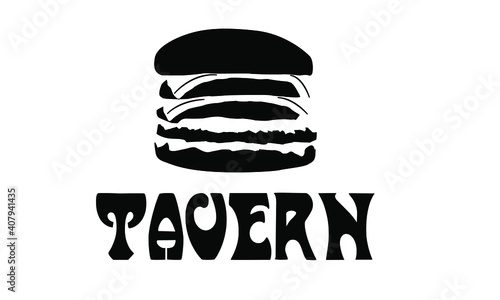 Tavern sandwich with cutlet and cheese