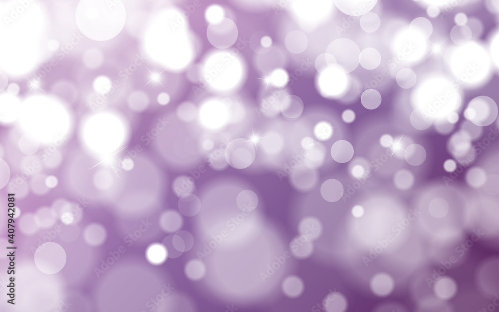 Fototapeta premium Abstract shiny blurred lights background stock illustration
