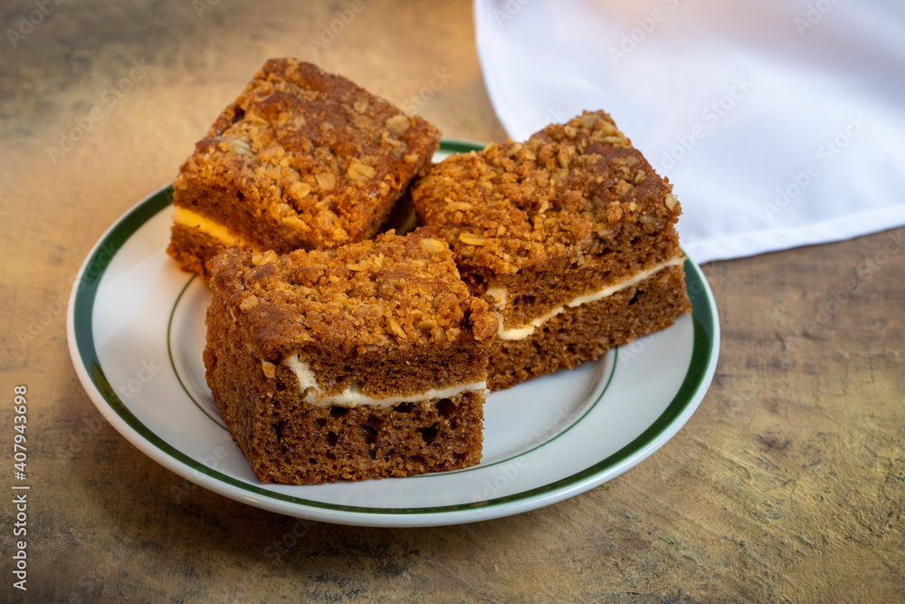 Pumpkin Cream Cheese Coffee Cake Pumpkin Cream Cheese Coffee Cake