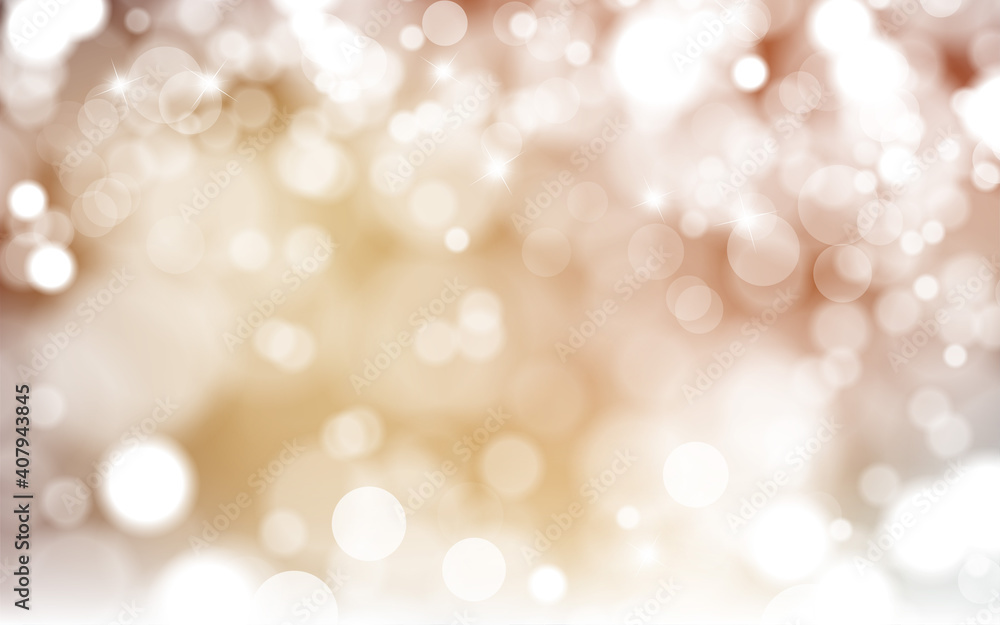 Obraz premium Abstract shiny blurred lights background stock illustration
