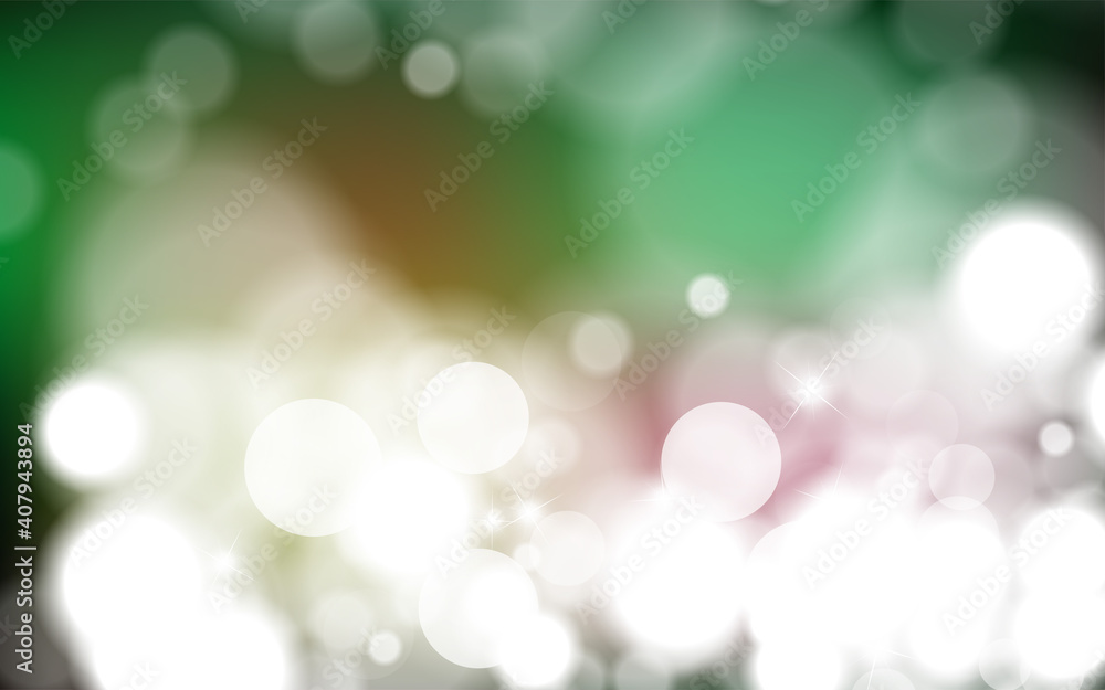 Fototapeta premium Abstract shiny blurred lights background stock illustration