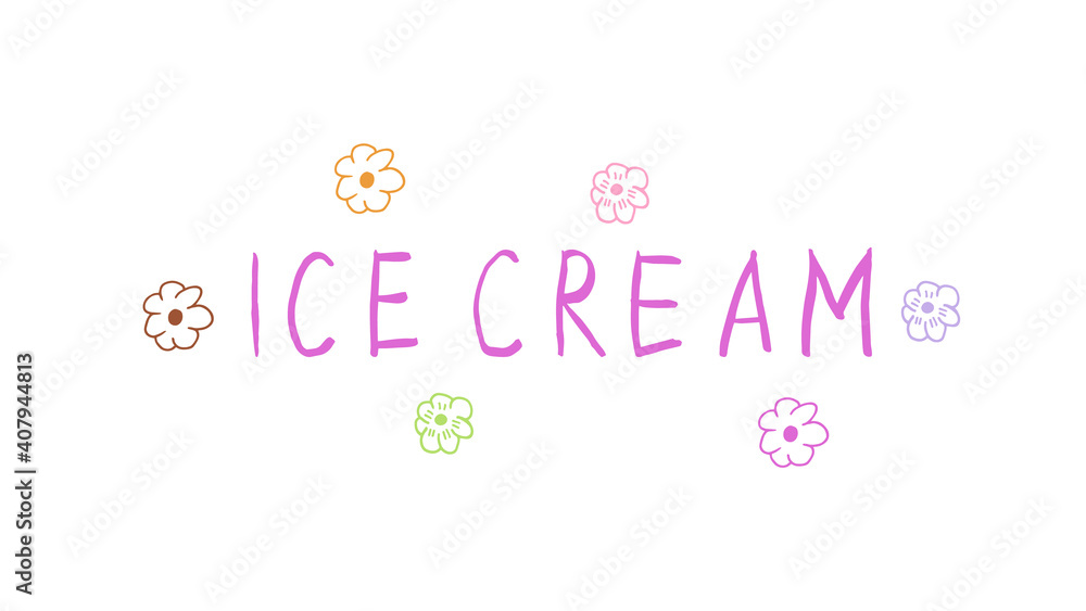 Doodle ice cream. hand drawn of a ice cream isolated on a white background. Vector illustration sticker, icon, design element Doodle ice cream. hand drawn of a ice cream isolated on a white background. Vector illustration sticker, icon, design element