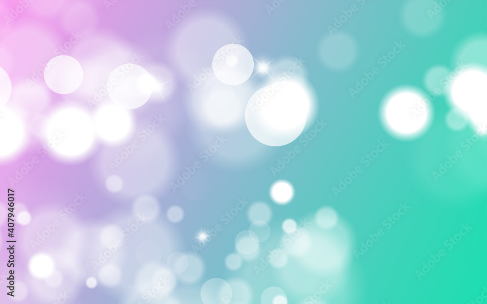 Fototapeta premium Abstract shiny blurred lights background stock illustration
