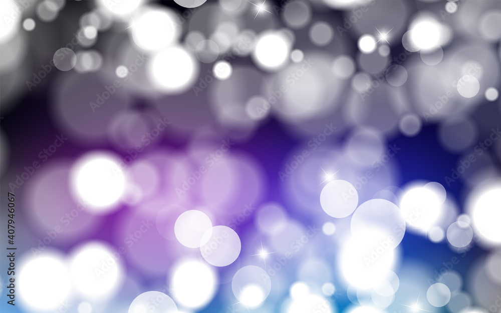 Obraz premium Abstract shiny blurred lights background stock illustration