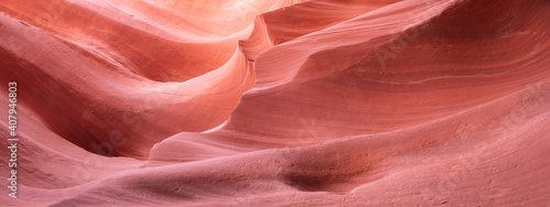 Panoramic Antelope canyon page state - abstract background