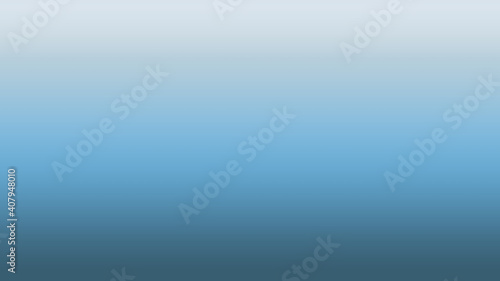 Combination of White, Baby Blue, Blue and Navy blue solid color linear gradient background on the horizontal frame © Giffany