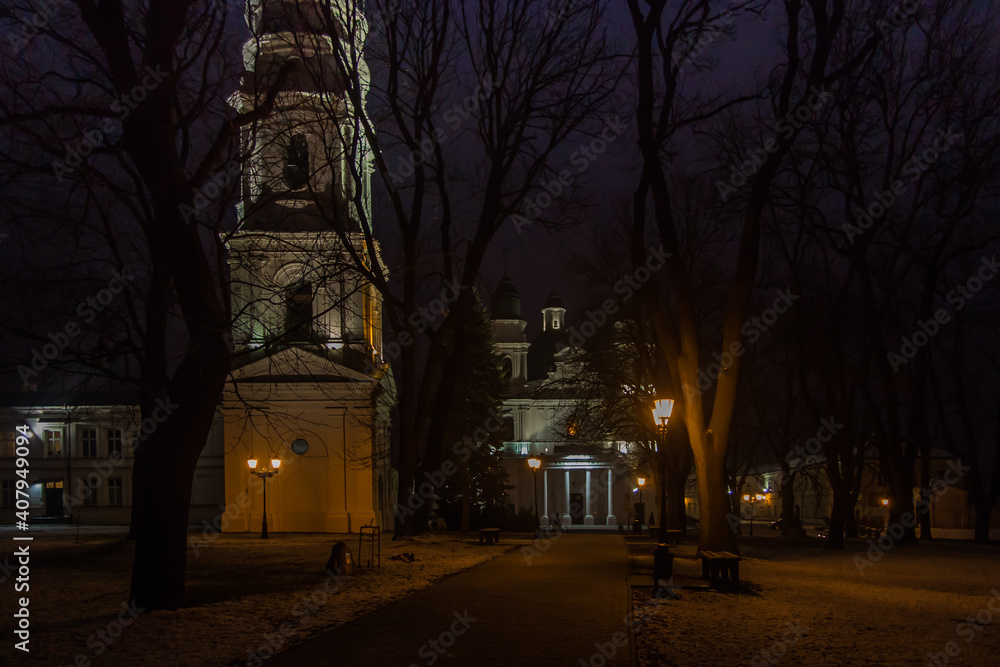 Sanctuary, Basilica of the Nativity of the Blessed Virgin Mary in Chełm in eastern Poland near Lublin