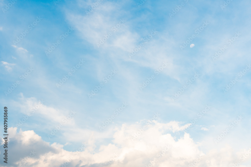 Blue sky background with clouds Blue sky background with clouds