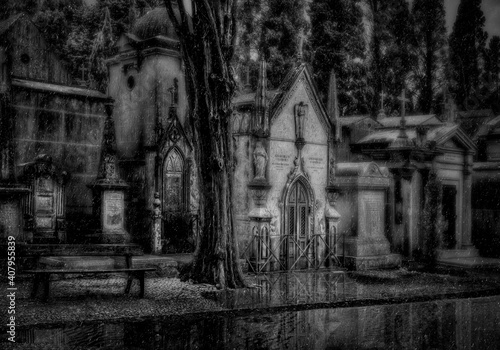 Imagen del cementerio de los próceres de Lisboa, Portugal.