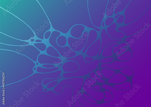 Abstract electromagnetic field fluid vector background.