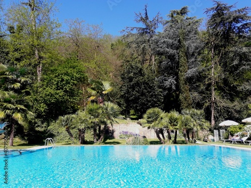 swimming pool in the resort