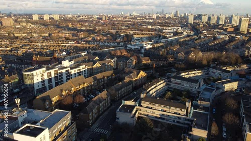 View over Paddington, North West London