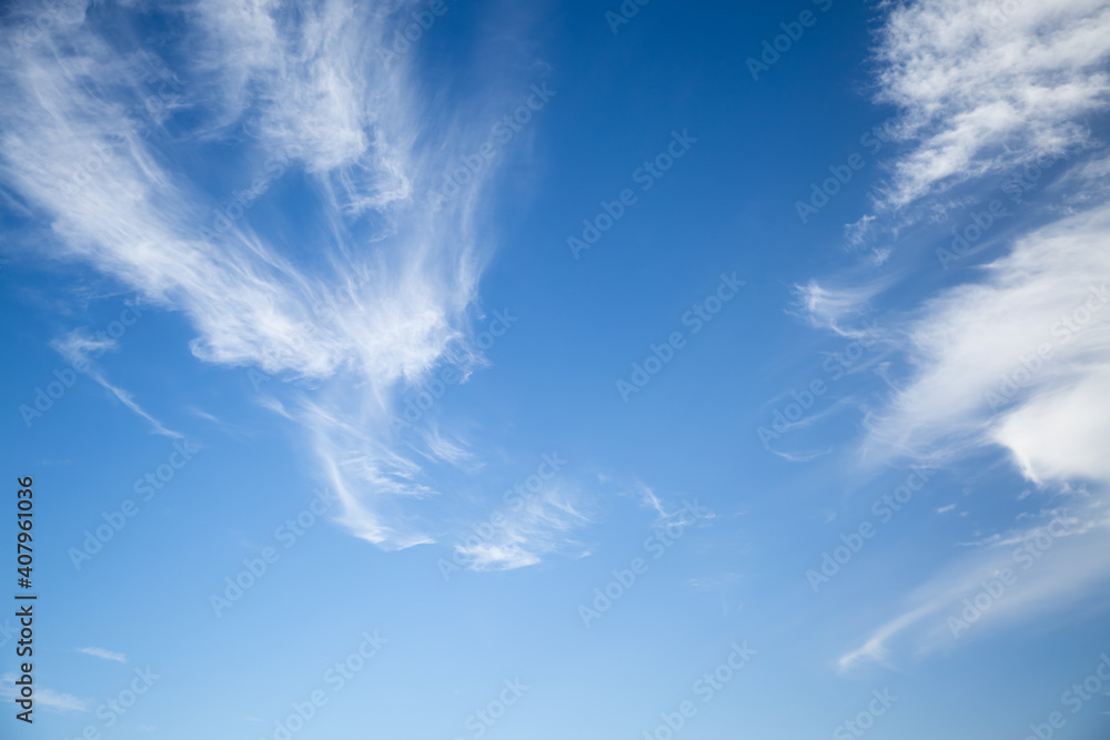 Abstract sky background with white clouds in the fresh sunny day. Abstract sky background with white clouds in the fresh sunny day.