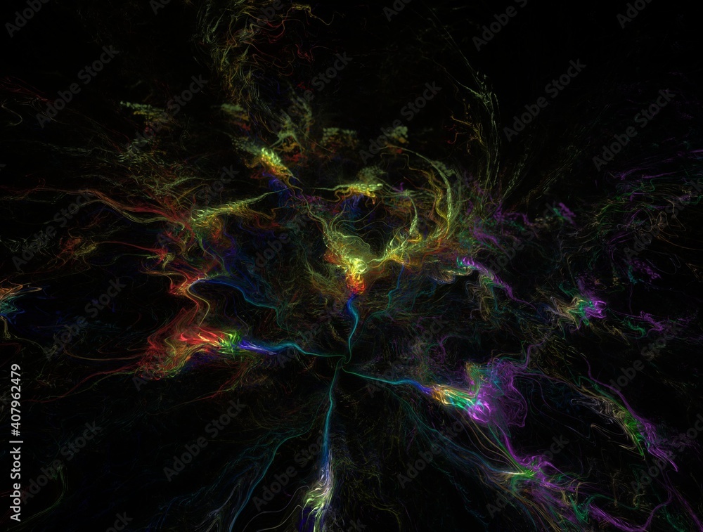 Obraz premium Imaginatory fractal background Image