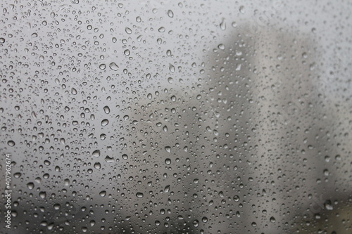 rain drops on window