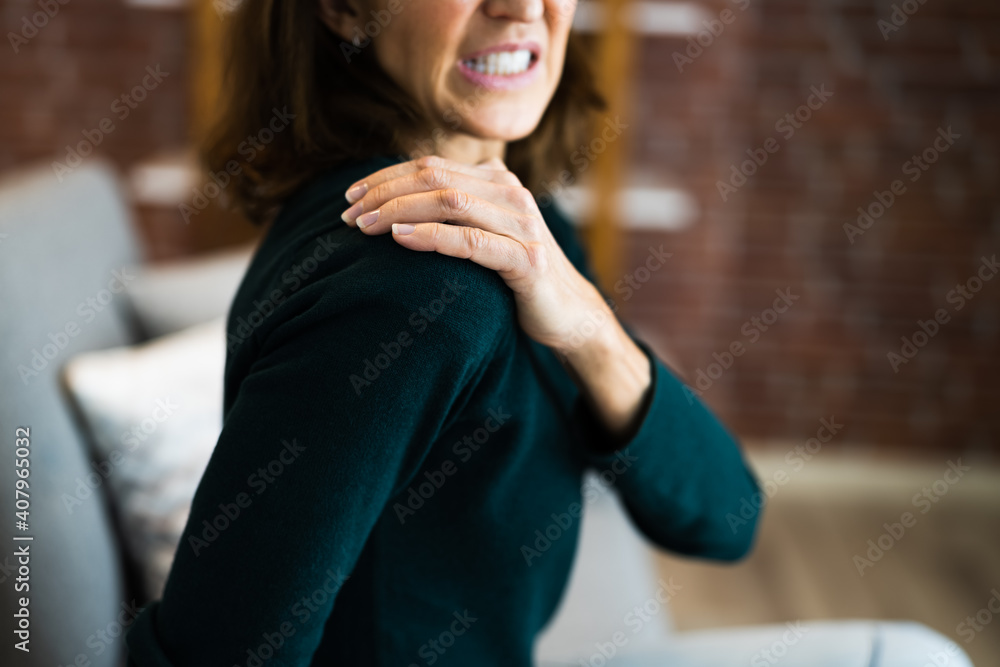 Back Pain Ache. Woman Bad Posture Back Pain Ache. Woman Bad Posture