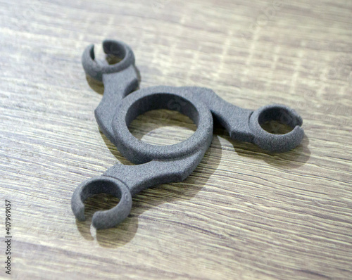 Object printed on a powder 3D printer from polyamide powder photo