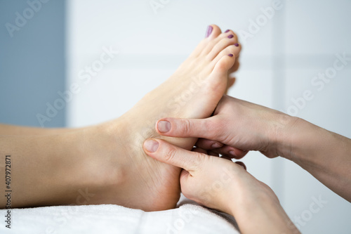 Foot Spa Massage And Reflexology Treatment