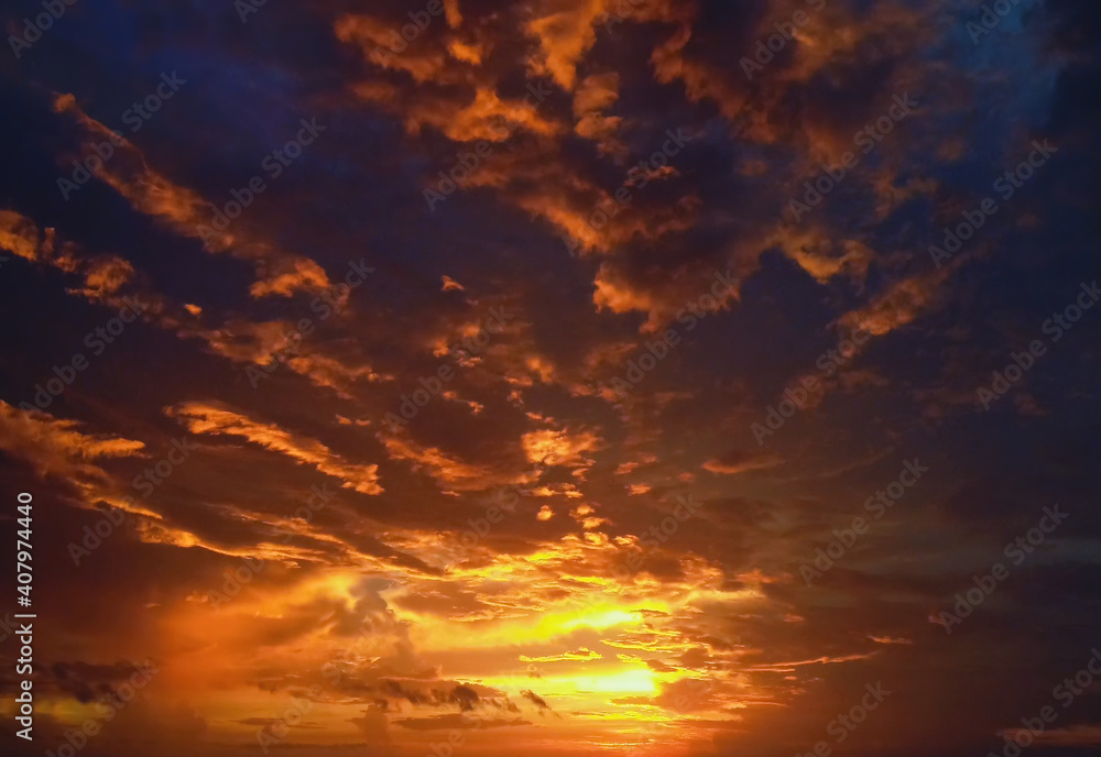 Epic Sunsets - OcuDrone Aerial Sky Images