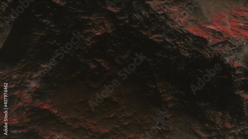 abstract aerial view, abstract cosmic texture, top view of alien planet, texture of th exo planet, abstract texture 3d render 