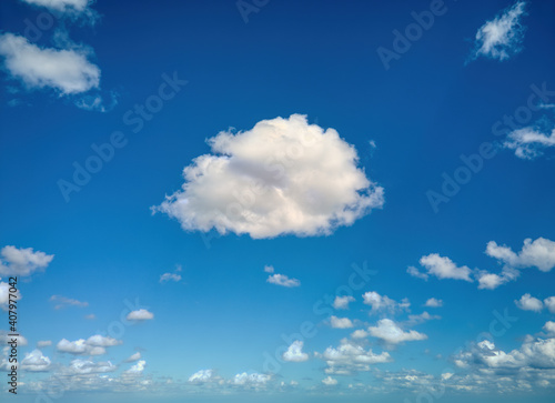Crystal Blue Skies - OcuDrone Aerial Sky Images