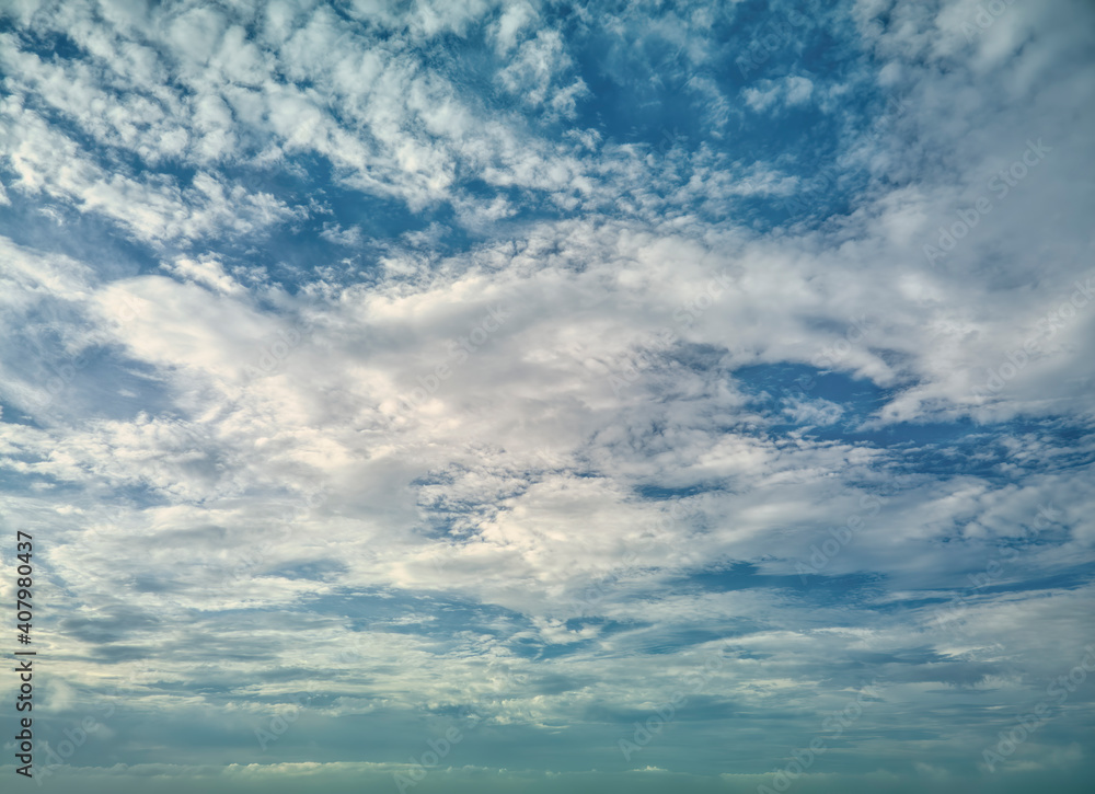 Moody Blue Skies - OcuDrone Aerial Sky Images