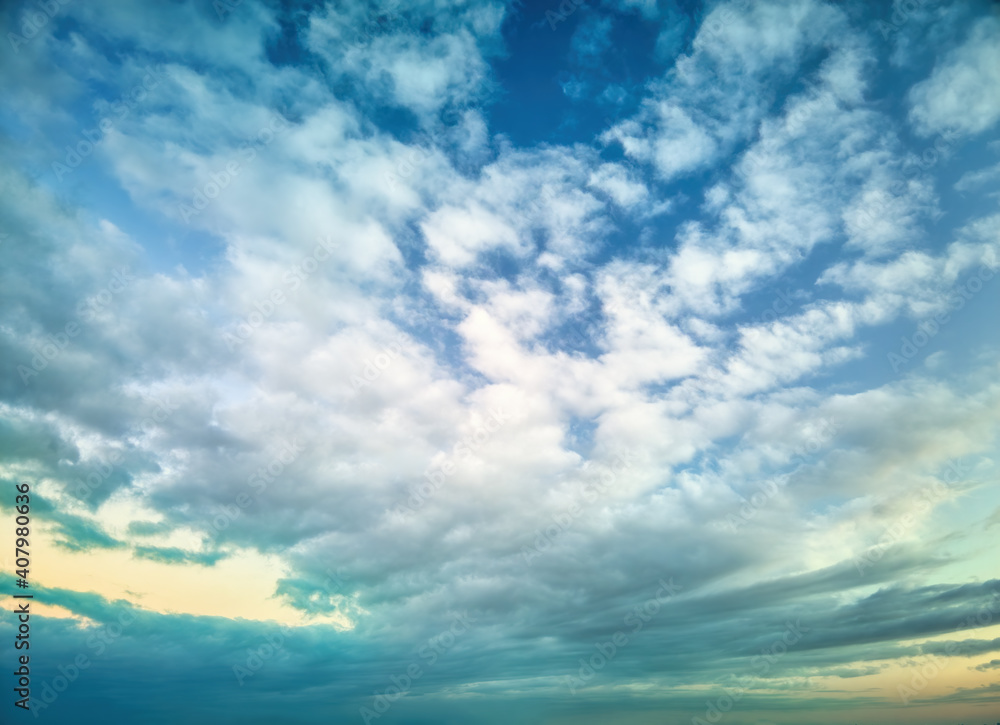 Moody Blue Skies - OcuDrone Aerial Sky Images Moody Blue Skies - OcuDrone Aerial Sky Images