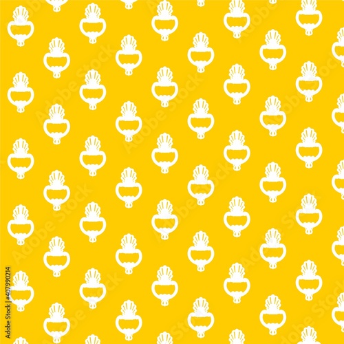 Retro gold doorknob background, yellow color vintage door handle