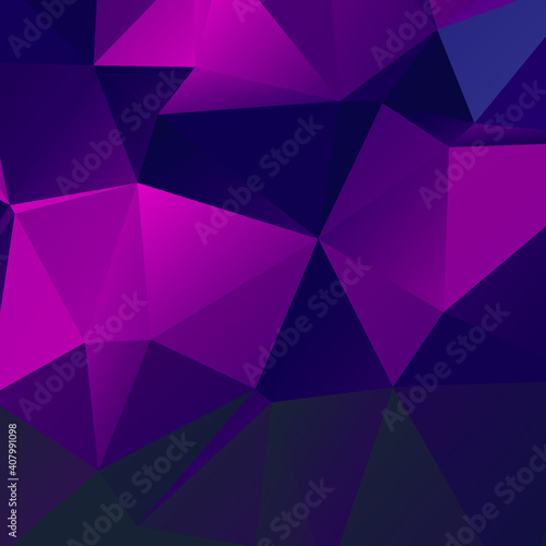 Abstract Color Polygon Background Design, Abstract Geometric Origami Style With Gradient. Presentation,Website, Backdrop, Cover,Banner,Pattern Template