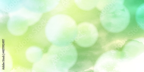 新緑　和紙　自然　背景