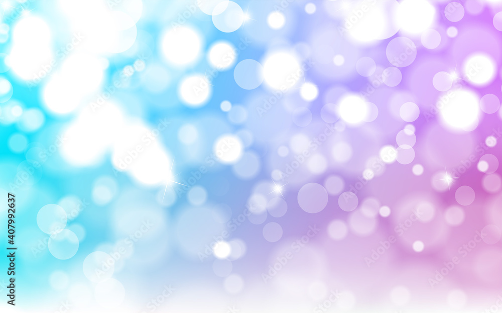 Obraz premium Abstract shiny blurred lights background stock illustration