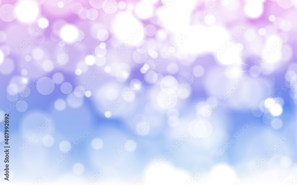 Fototapeta premium Abstract shiny blurred lights background stock illustration