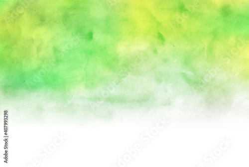 新緑　和紙　自然　背景