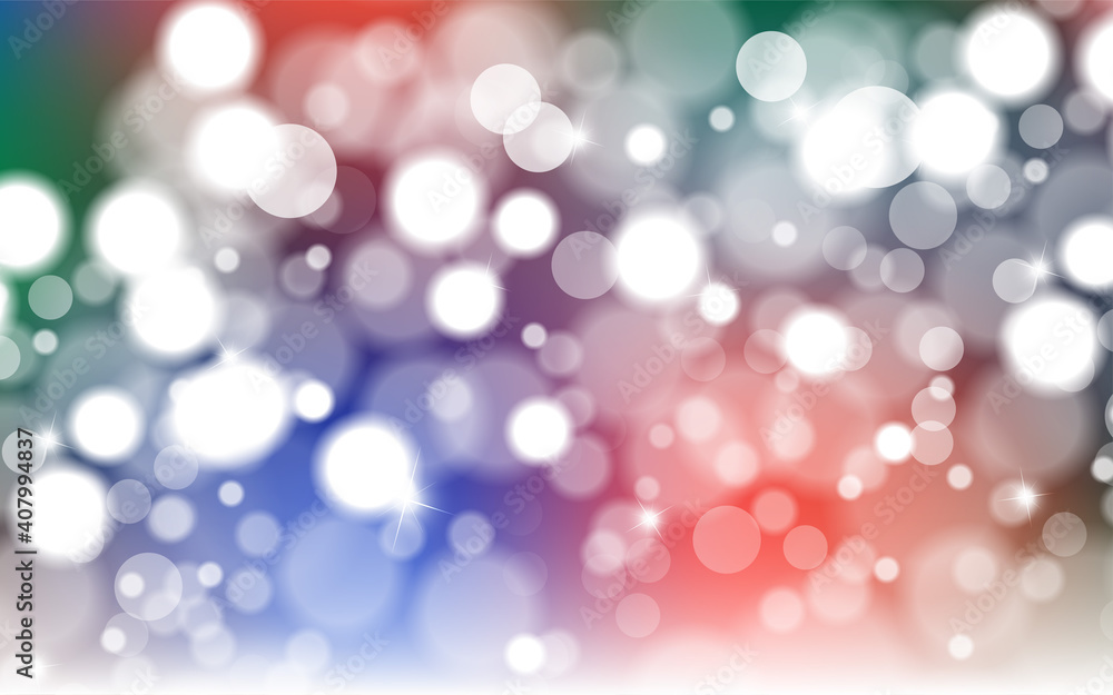 Obraz premium Abstract shiny blurred lights background stock illustration
