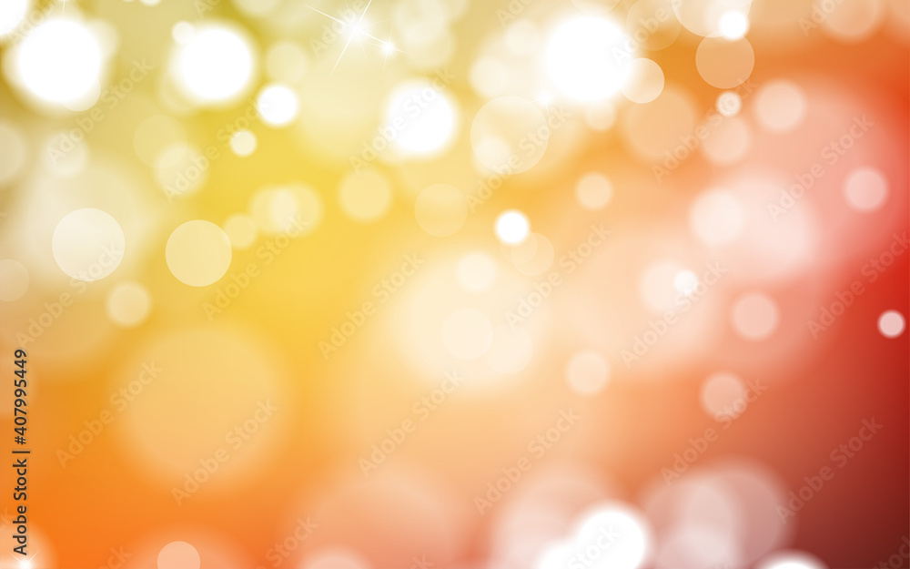 Obraz premium Abstract shiny blurred lights background stock illustration