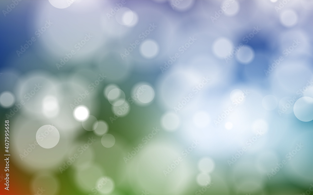 Fototapeta premium Abstract shiny blurred lights background stock illustration
