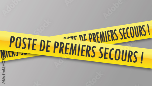 Logo poste de premiers secours.