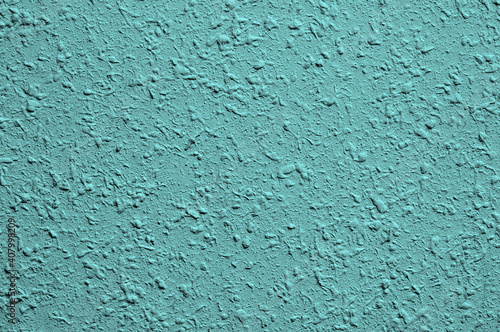 Light blue concrete wall for interiors, art wallpaper or artistic texture background