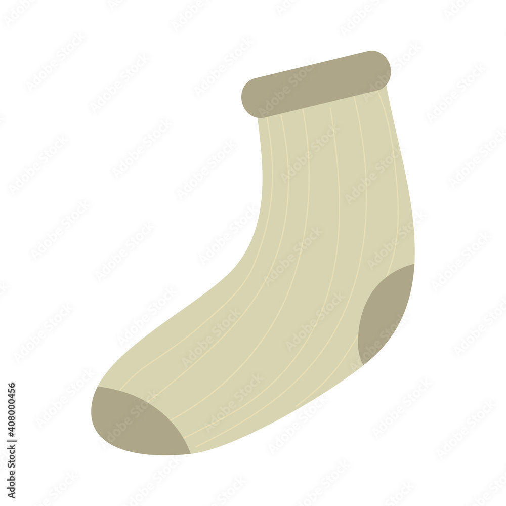 green sock with lines vector design green sock with lines vector design