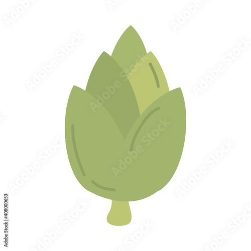 artichoke vegetable icon vector design © Stockgiu