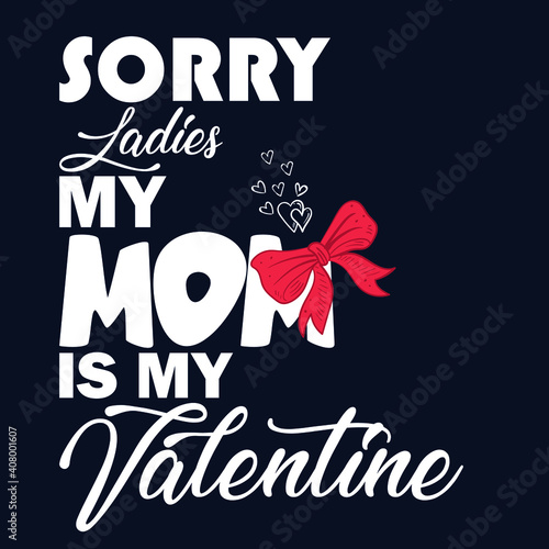 Valentine t-shirt design photo