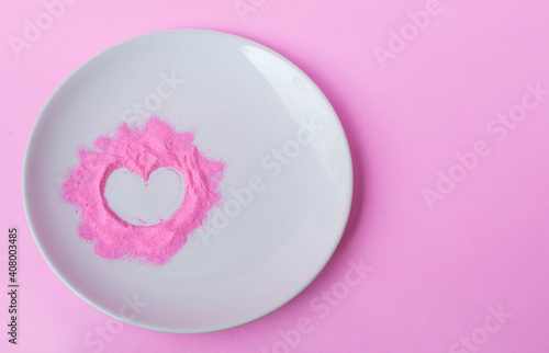 pink easter egg with pink ribbon