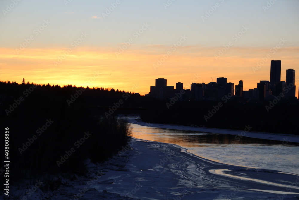 Shadow Of The Sunset, Edmonton, Alberta