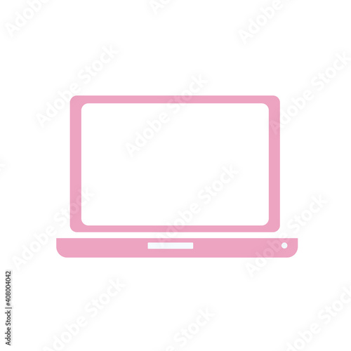 laptop computer gadget technology digital icon