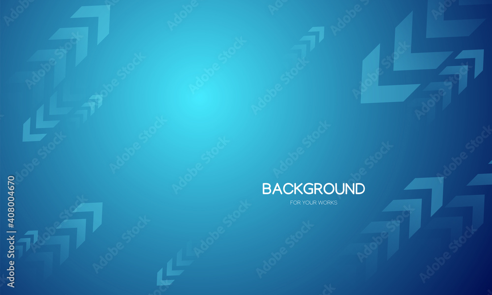 Abstract background vector illustration. Gradient blue with geometric shapes composition. Abstract background vector illustration. Gradient blue with geometric shapes composition.