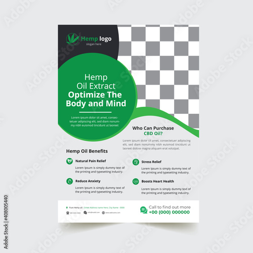 Hemp Product Flyer 