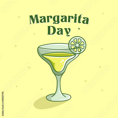 Margarita day illustration